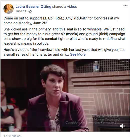 Amy McGrath Hosted
